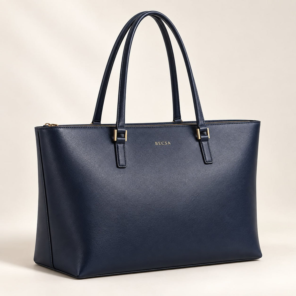 Becsa Women's Navy Blue Tote Bag