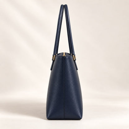 Becsa Women's Navy Blue Tote Bag