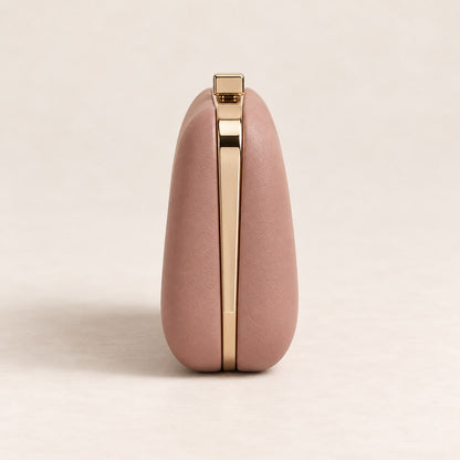 Becsa Women's Pink Clutch Bag